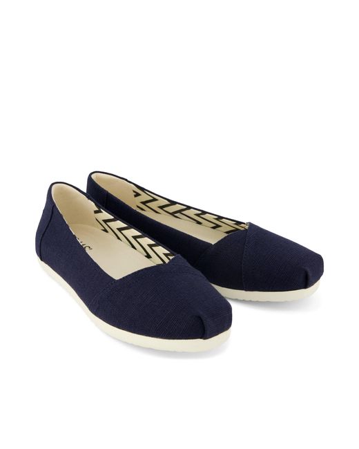 TOMS Blue Alpargata Ballet Flat