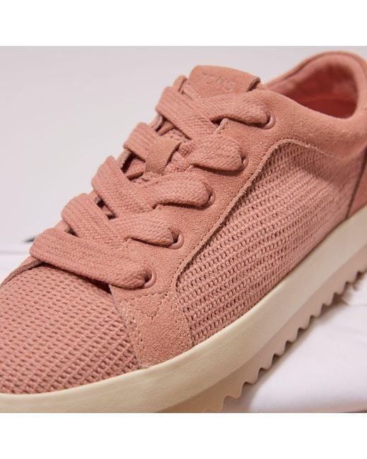 TOMS Pink Rea Trainer