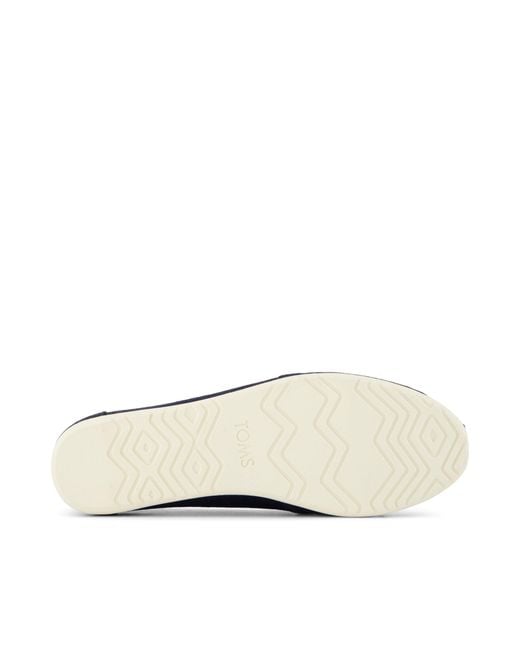 TOMS Blue Alpargata Ballet Flat