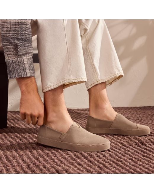 TOMS Gray Alpargata Premium for men