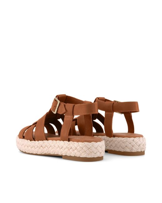 TOMS Brown Jac Espadrille Sandal