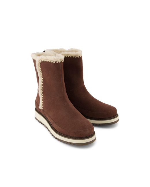 TOMS Brown Bergen Winter Boots