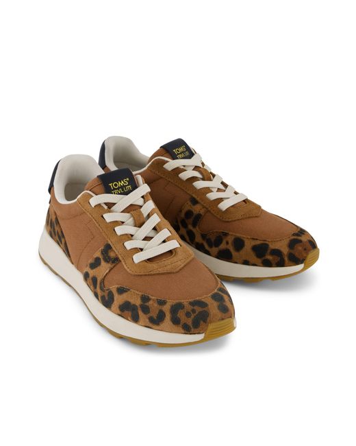 TOMS Brown Trvl Lite Retro Trainer