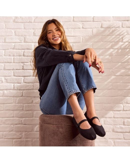 TOMS Blue Alpargata Mary Jane