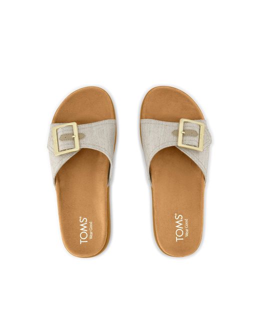 TOMS Natural Marin Slide Sandal