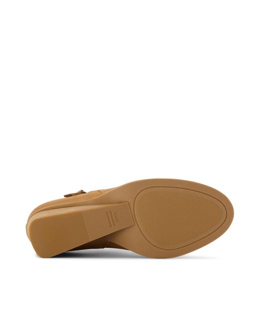TOMS Brown Ie Wedge Boots