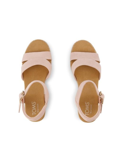 TOMS Multicolor Audrey Wedge Sandal
