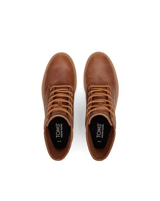 TOMS Brown Navi Trvl Lite Ranger Boots for men