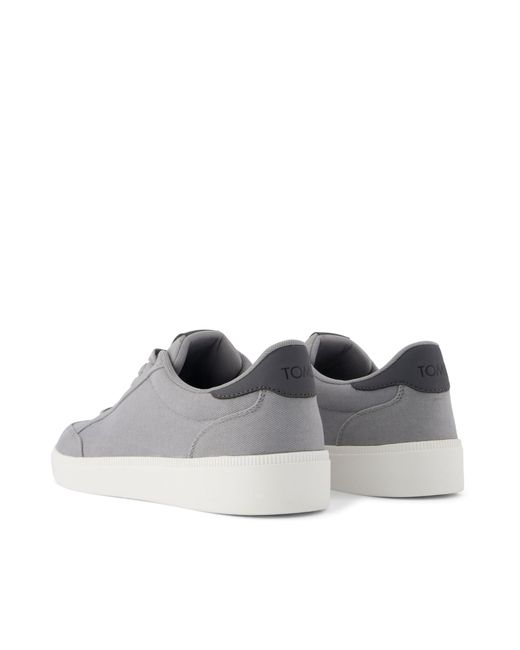 TOMS Gray Trvl Lite Rio Twill Trainer for men