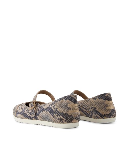 TOMS Gray Alpargata Mary Jane