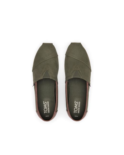 TOMS Green Alpargata for men