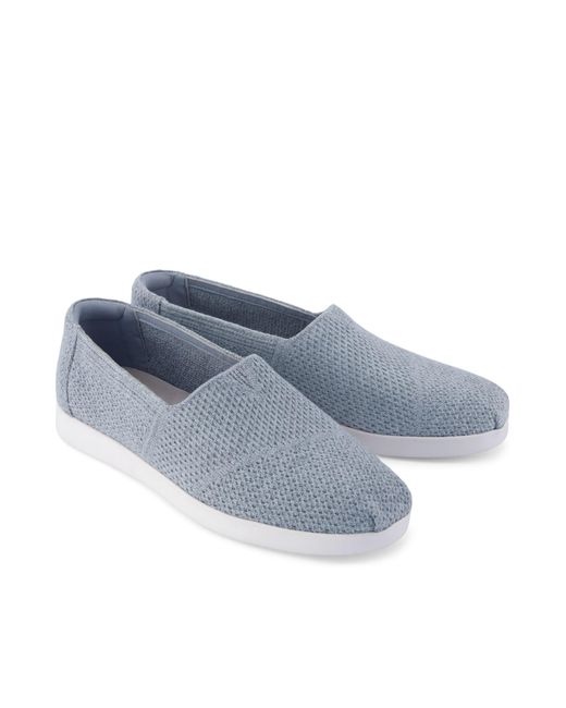 TOMS Blue Alpargata Plus