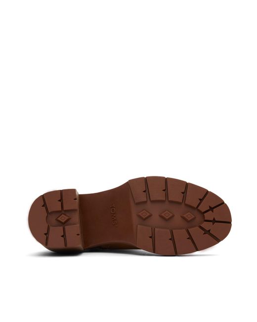 TOMS Brown Rya Heeled Boots