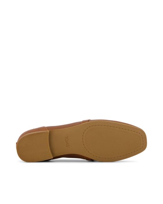 TOMS Brown Lynette Loafer Shoes