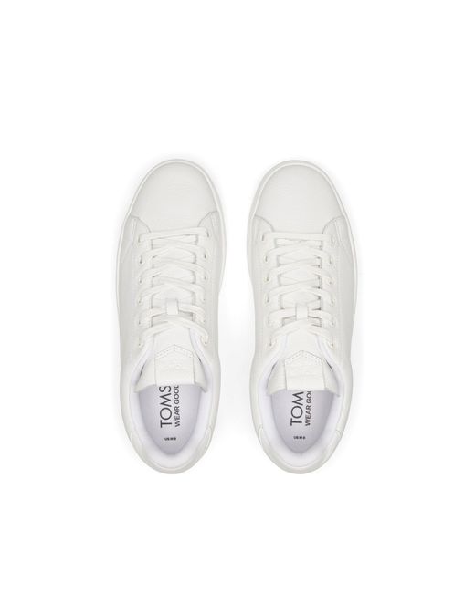 TOMS White Trvl Lite Trainer for men