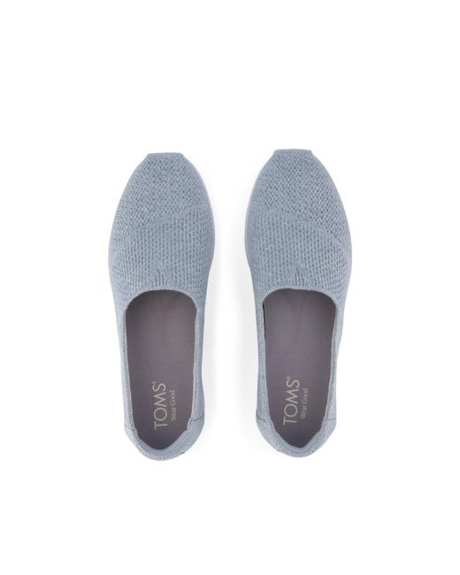 TOMS Blue Alpargata Plus