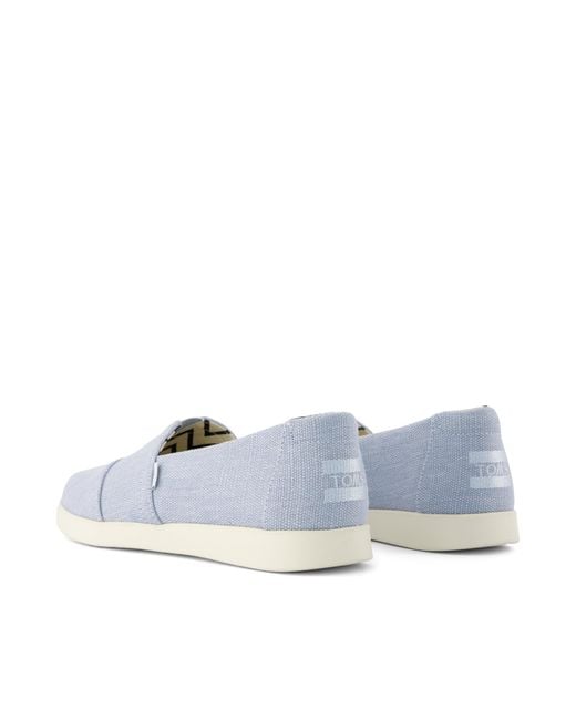 TOMS Blue Alpargata Plus