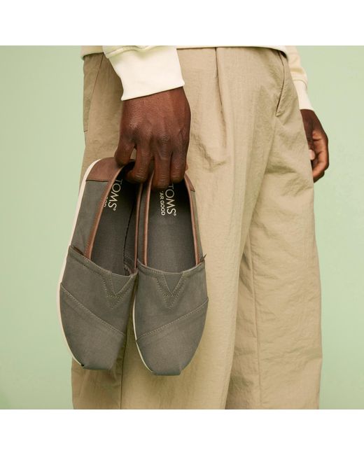 TOMS Green Alpargata for men