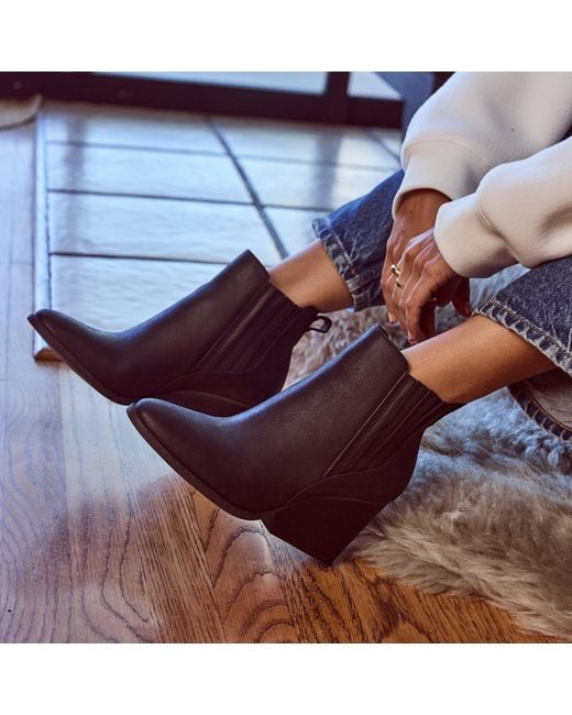 TOMS Black Noa Ankle Boots