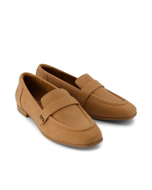 TOMS Brown Lynette Loafer Shoes