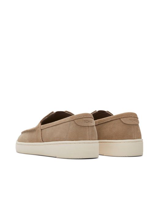 TOMS Brown Trvl Lite Loafer Shoes for men