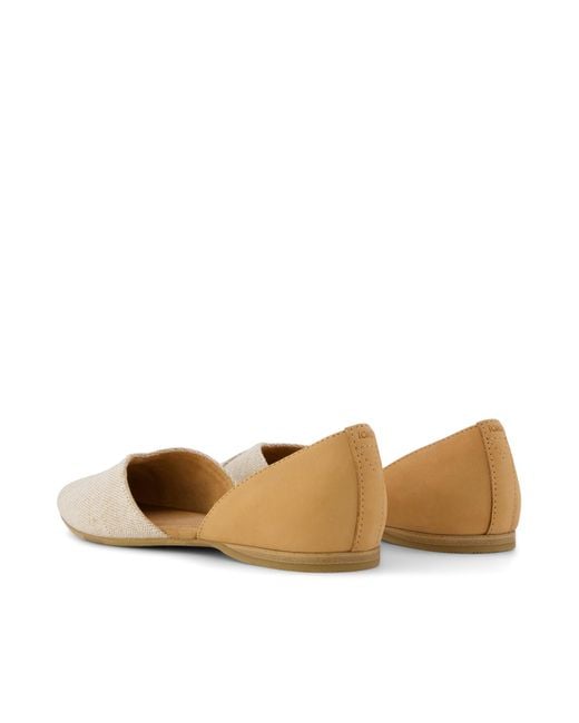 TOMS Natural Gemma D'Orsay Flat