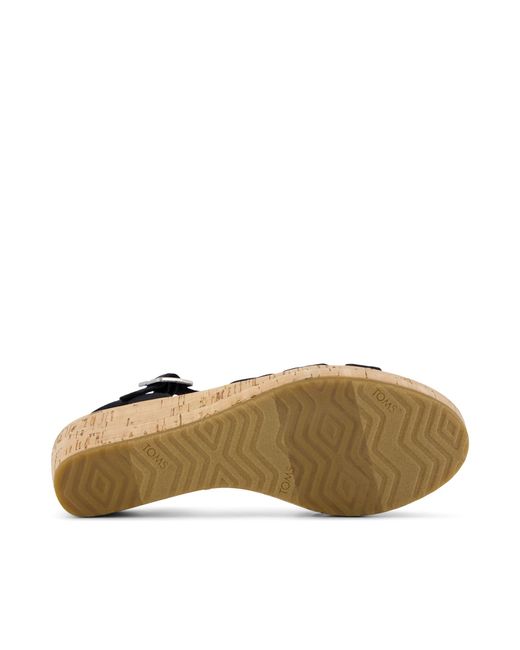 TOMS Blue Julia Wedge Sandal