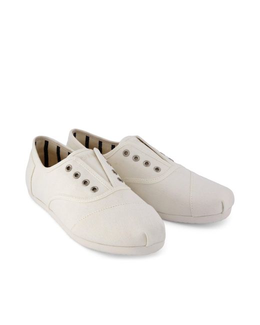 TOMS White Cordones Plus Sneaker