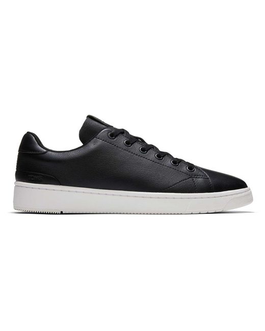TOMS Zwarte Leren Trvl Lite Sneakers in het Zwart voor heren - Lyst