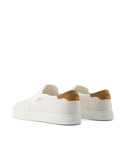 TOMS White Baja 2.0 Trainer for men