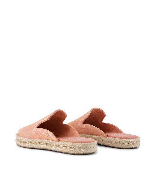 TOMS Pink Santiago Mule Espadrille
