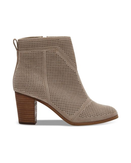 toms canvas booties