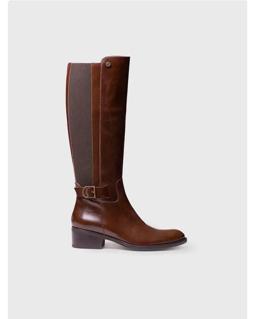Toni Pons Brown High Leather Boot