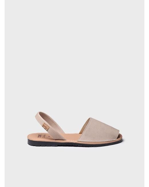 Toni Pons Natural Sandal With Cross Straps for men