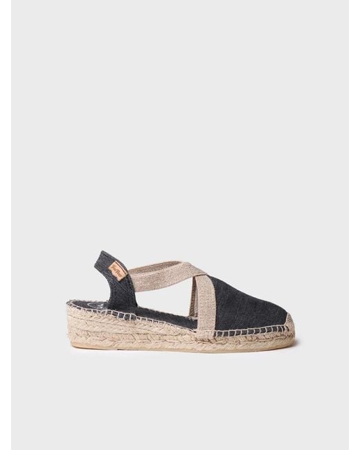 Toni Pons White Vegan Flat Espadrille