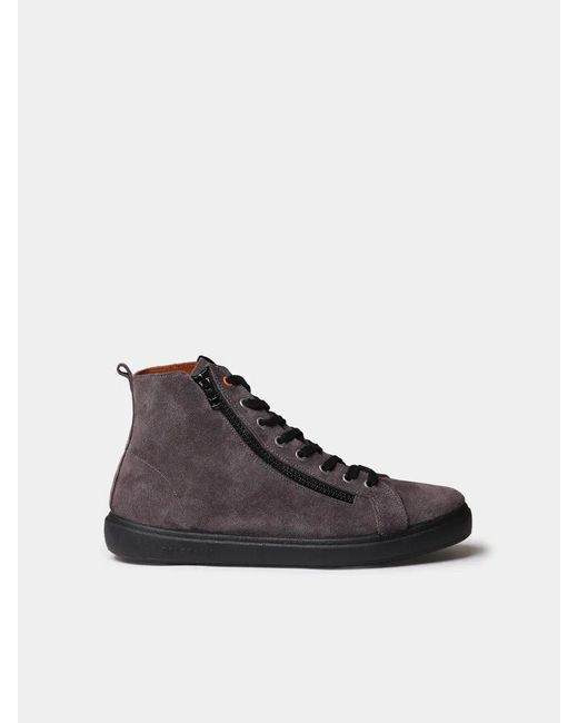 Toni Pons White Suede Lace-Up Boot for men