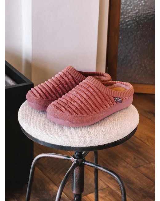 Toni Pons Pink Clog-Style Slipper
