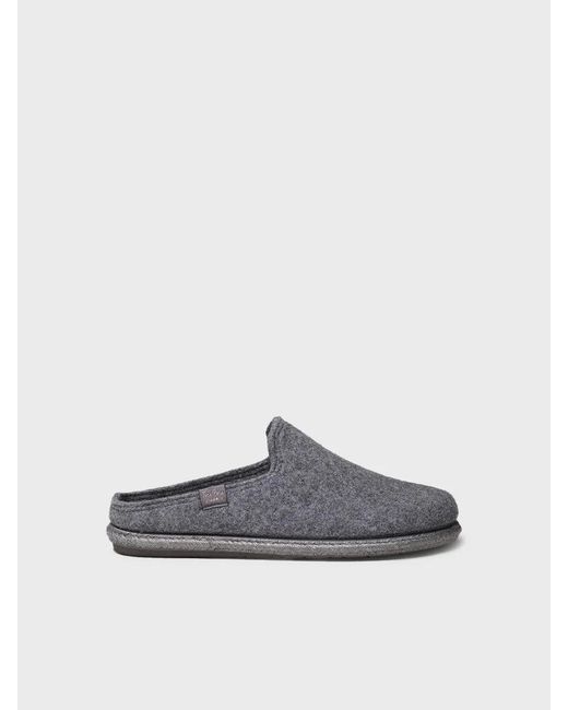 Toni Pons White Slippers Made From Recycled Wool for men