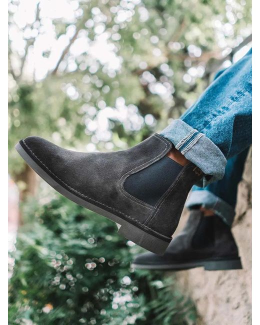 Toni Pons Blue Ankle Boot for men