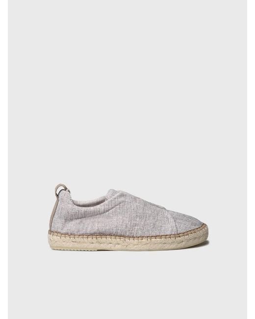Toni Pons White Closed Espadrilles for men