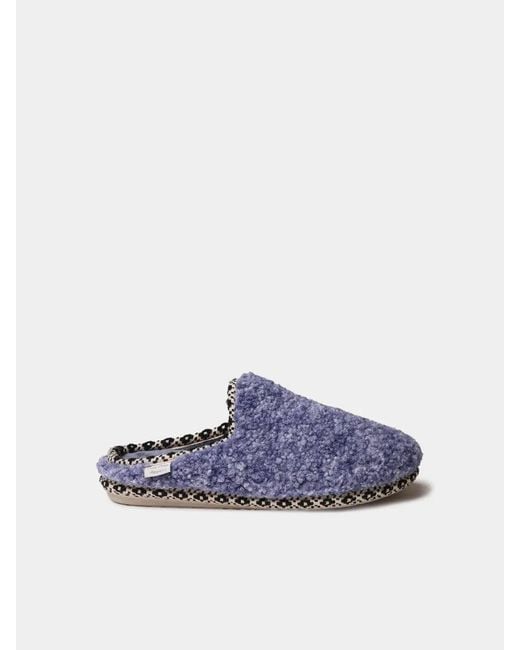 Toni Pons Blue Slipper-Style Clog