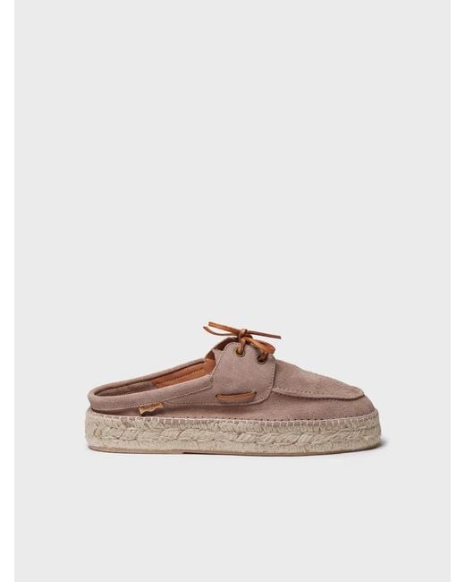 Toni Pons Brown Slingback Espadrille
