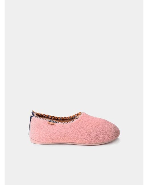 Toni Pons Pink Babouche-Style Slipper