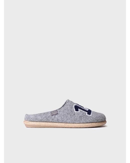 Toni Pons Multicolor Felt Slippers for men