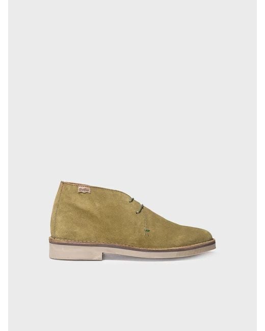 Toni Pons Green Suede Ankle Boot for men