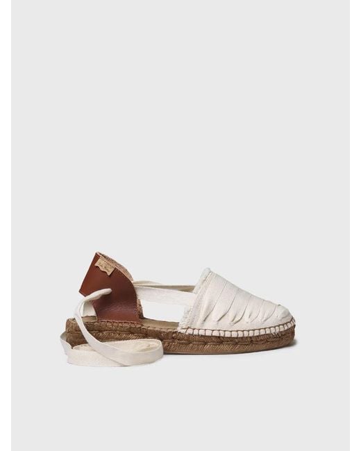 Toni Pons Multicolor Flat Espadrille With Ribbons