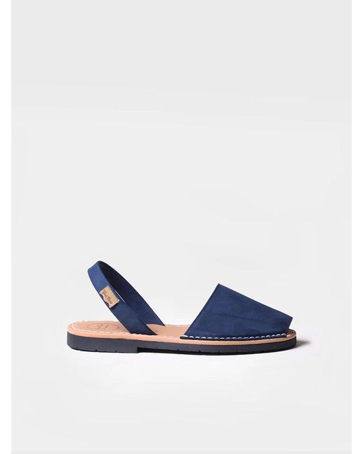 Toni Pons Blue Classic Leather Sandals