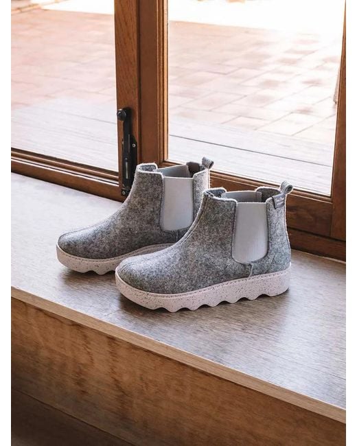 Toni Pons Gray High-Cut Slipper