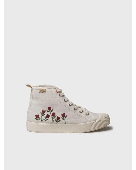 Toni Pons Natural High-Top Trainer