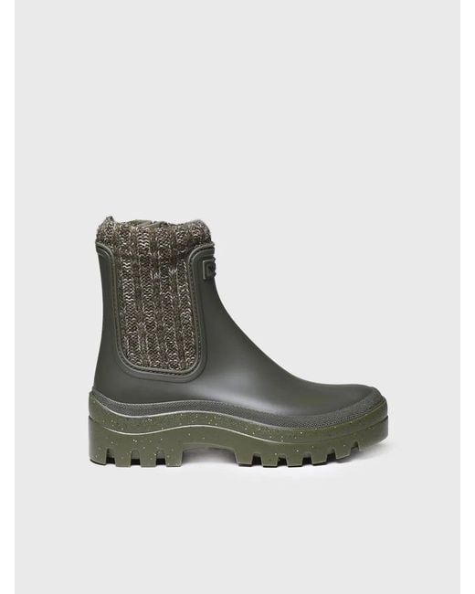 Toni Pons Green Rain Ankle Boot
